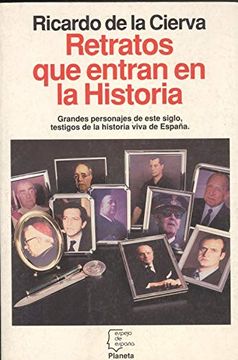 portada Retratos que Entran en la Historia (Espejo de España)