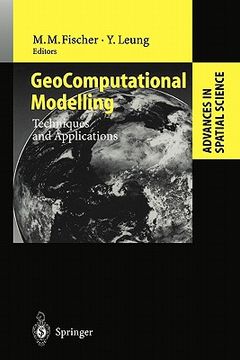 portada geocomputational modelling: techniques and applications (en Inglés)