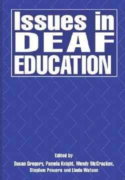 portada issues in deaf education