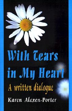 portada with tears in my heart: a written dialogue (in English)