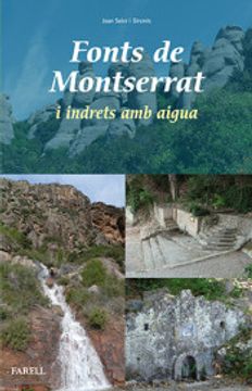 portada Fonts de Montserrat i Indrets amb Aigua 