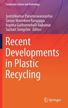 portada Recent Developments in Plastic Recycling (en Inglés)