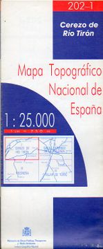 portada mapa topográfico nacional de españa. escala 1:25.000. 202-i. cerezo de río tirón.