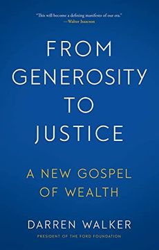portada From Generosity to Justice: A new Gospel of Wealth (in English)