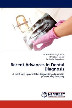 portada recent advances in dental diagnosis (en Inglés)