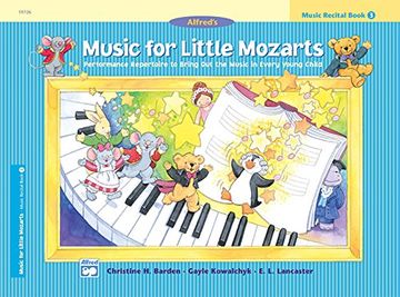 portada music for little mozarts, recital book 3
