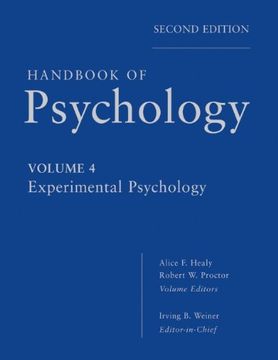 portada Handbook of Psychology 04: Experimental Psychology
