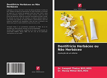 portada Dentifrício Herbáceo ou não Herbáceo: Resolução de um Dilema (en Portugués)