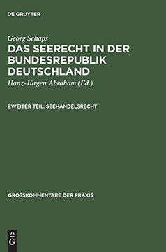 portada Seehandelsrecht (Gro Kommentare der Praxis) (in German)