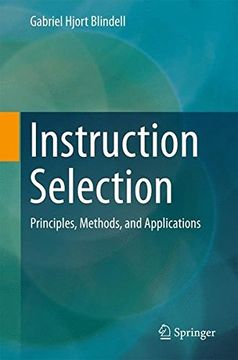 portada Instruction Selection: Principles, Methods, and Applications (en Inglés)