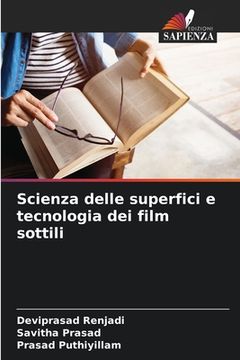 portada Scienza delle superfici e tecnologia dei film sottili (en Italiano)