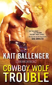 portada Cowboy Wolf Trouble (Seven Range Shifters) (en Inglés)