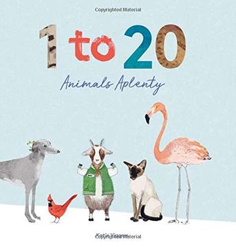 portada 1 to 20 Animals Aplenty (en Inglés)