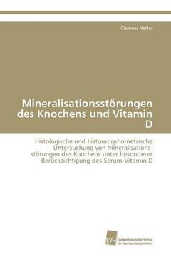 portada Mineralisationsstörungen des Knochens und Vitamin D