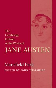 portada Mansfield Park (The Cambridge Edition of the Works of Jane Austen) (en Inglés)