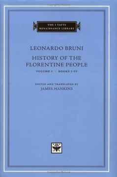 portada History of the Florentine People, Volume 1: Books I-Iv (The i Tatti Renaissance Library) (en Inglés)