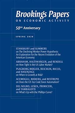 portada Brookings Papers on Economic Activity: Spring 2020 (en Inglés)