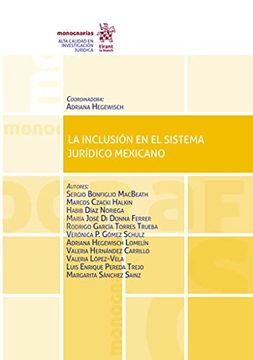 portada La Inclusión en el Sistema Jurídico Méxicano (Monografías -Mexico-)