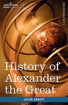 portada history of alexander the great (en Inglés)
