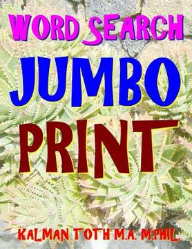 portada Word Search Jumbo Print: 133 Extra Large Print Themed Word Search Puzzles (en Inglés)