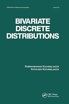 portada Bivariate Discrete Distributions (Statistics: A Series of Textbooks and Monographs) (en Inglés)