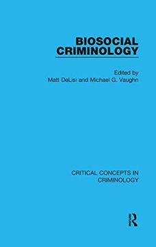 portada Biosocial Criminology (en Inglés)