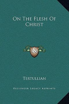 portada on the flesh of christ (in English)