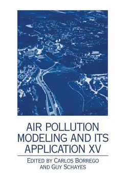 portada Air Pollution Modeling and Its Application XV (en Inglés)