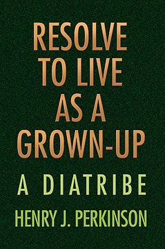 portada resolve to live as a grown-up
