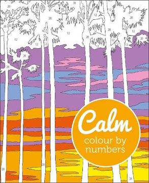 portada Calm Colour by Numbers (Arcturus Colour by Numbers Collection) (en Inglés)