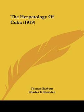 portada the herpetology of cuba (1919) (in English)