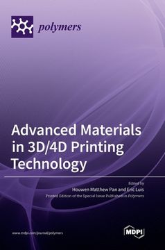 portada Advanced Materials in 3D/4D Printing Technology (en Inglés)