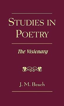 portada studies in poetry: the visionary (en Inglés)