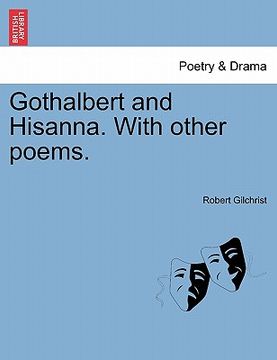 portada gothalbert and hisanna. with other poems. (in English)