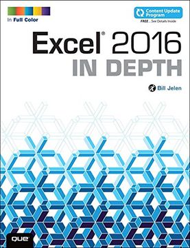 portada Excel 2016 In Depth (includes Content Update Program)