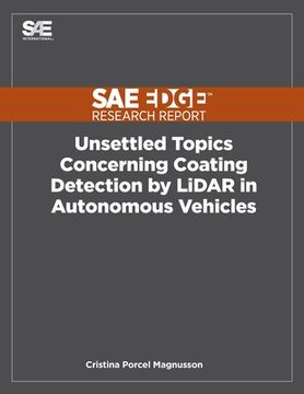portada Unsettled Topics Concerning Coating Detection by LiDAR in Autonomous Vehicles (en Inglés)