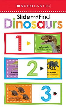 portada Slide and Find Dinosaurs (Scholastic Early Learners) (en Inglés)