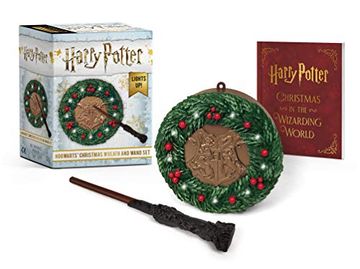 portada Harry Potter: Hogwarts Christmas Wreath and Wand Set: Lights up! (rp Minis) 