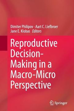 portada Reproductive Decision-Making in a Macro-Micro Perspective (en Inglés)