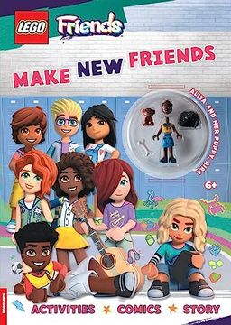 portada Lego (R) Friends: Make New Friends (with Aliya Mini-Doll and Aira Puppy) (en Inglés)