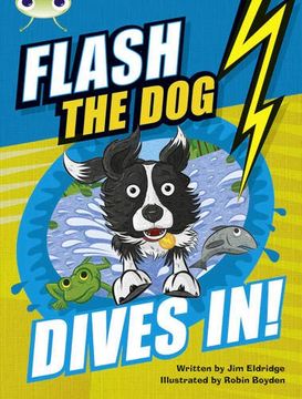 portada Bug Club Independent Fiction Year 3 Brown b Flash the dog Dives in! (en Inglés)