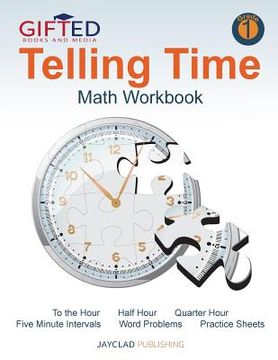 portada Telling Time: Math Workbook: Grade 1 (en Inglés)