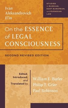 portada On the Essence of Legal Consciousness (en Inglés)