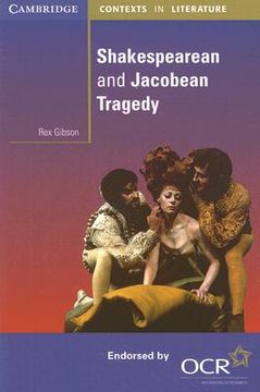 portada Shakespearean and Jacobean Tragedy (Cambridge Contexts in Literature) 