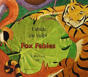 portada Fox Fables in Romanian and English (Fables from Around the World)