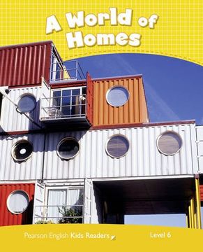 portada A World of Homes CLIL AmE: Level 6 (Pearson English Kids Readers)