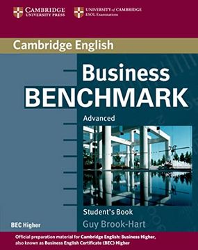 portada Business Benchmark 2nd Edition / Student's Book bec Higher Edition: Internationale Ausgabe (in English)