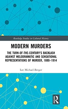 portada Modern Murders (Routledge Studies in Cultural History) (en Inglés)