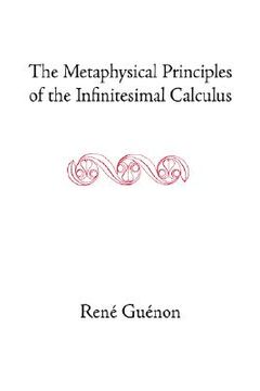 portada the metaphysical principles of the infinitesimal calculus (en Inglés)