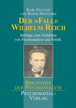 portada Der Fall Wilhelm Reich (en Alemán)
